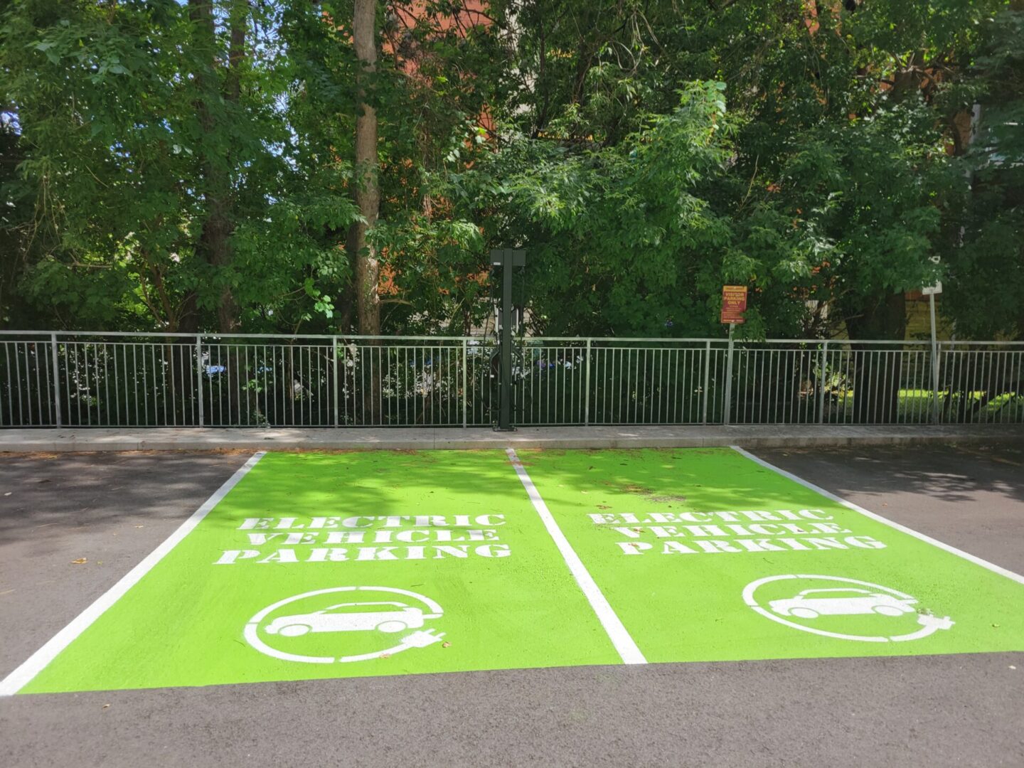 Electric vehicle parking