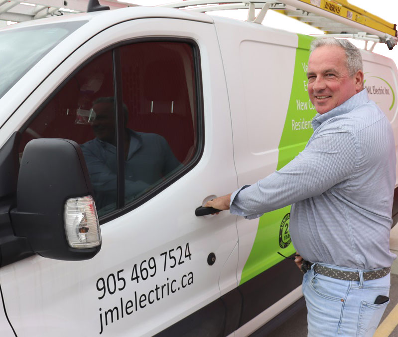 Joe Edwards, commercial electrician and owner of JML Electric