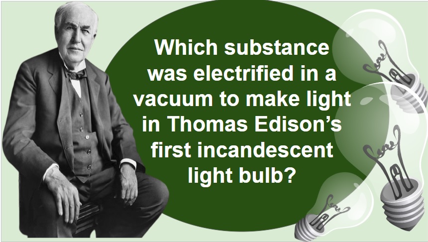 Edison light bulb