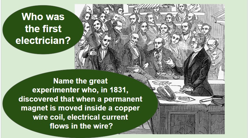 who was the first electrician?