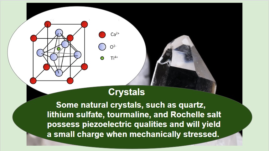 Piezoelectric crystals are the primary components of energy harvesters. 